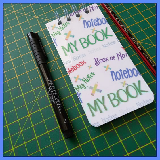 Sprial Wire Bound Notebook 7x14cm