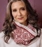 Medallion Cowl Knitting Kit - 100% wool and full instructions