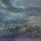 Blowing in the Breeze - Original framed painting