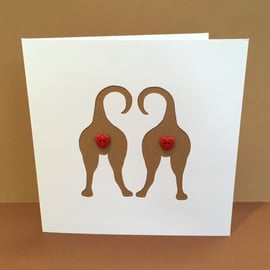 Funny Dog Valentine's Day Card