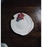 The Poinsettia Medium Plate - Christmas Series
