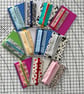 Handmade Book Buddy Pen Case. Zip Up Pencil Case with Elastic Loop - Image 10