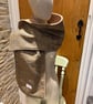 Harris Tweed scarf Fleeced Linen