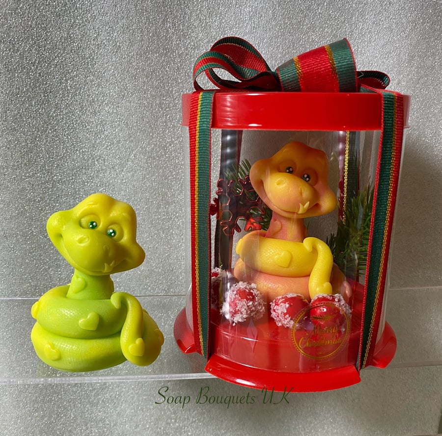 Year of the Snake Gift Box: Cute Snake Soap 