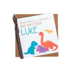 Personalised Dinosaur Card