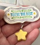Small Ceramic dangly decoration with star - Image 3
