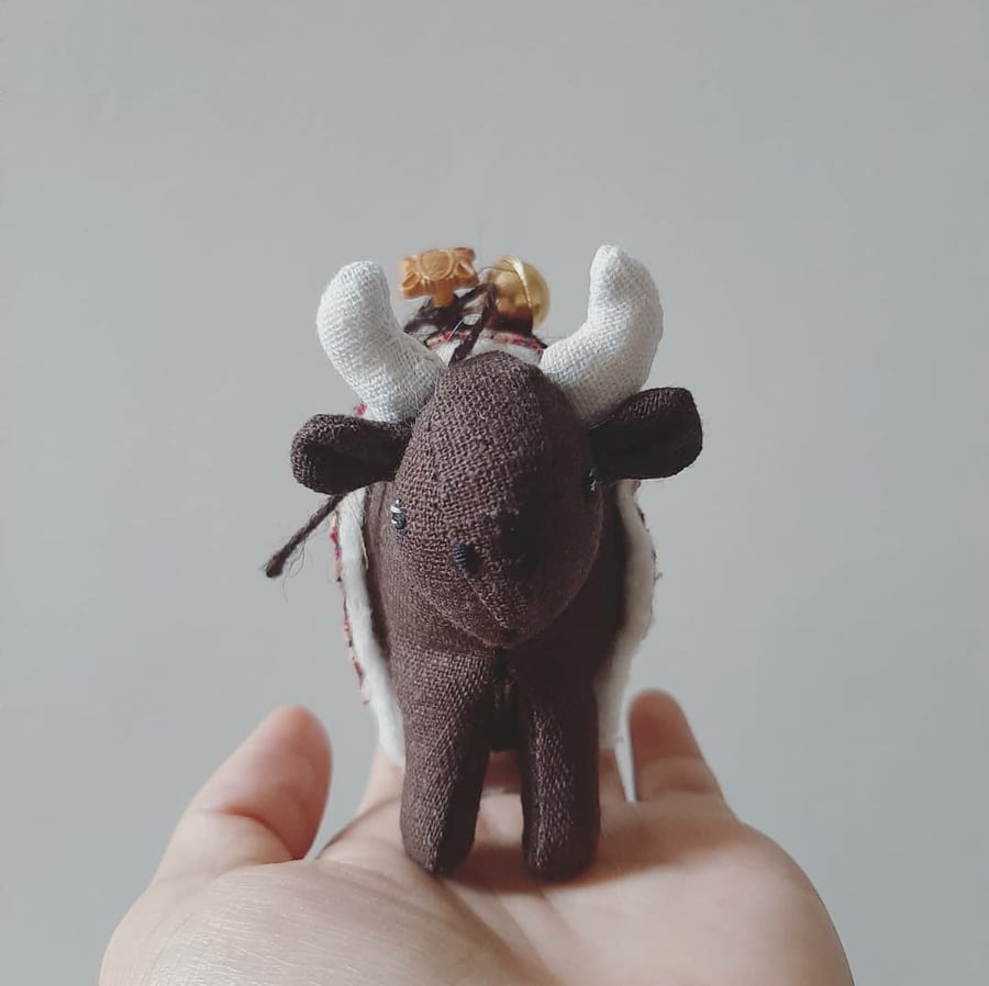 Festive Christmas Bison, Christmas decoration