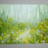 Mystical woodland watercolour original art painting ( REF fa 407 k6 )