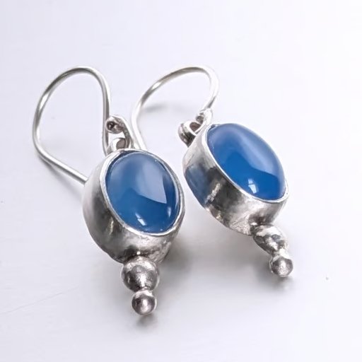 Blue Onyx earrings