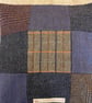 100% Wool Tweed Cushion Covers, Unique Patchwork with Zips. Various colours. 18"