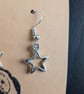 Star Dangle Earrings - Handcrafted Celestial Jewellery - Image 2