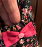 Black Floral Shorts - Image 3