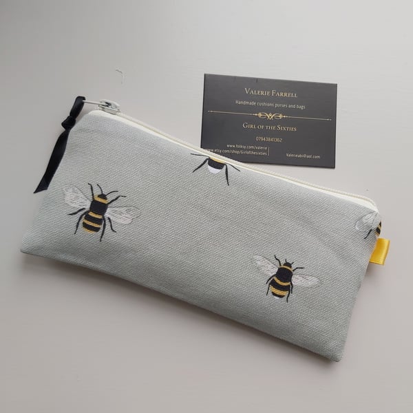 Sophie Allport Bees  Make Up Bag  Pencil Case