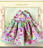 Turquoise Floral Dress - Image 1