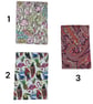 Liberty print card wallet, floral credit card pouch, fabric gift card case, loya - Image 2