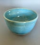 Handmade Ceramic Altar Bowl: Blue Moon & Sun Trinket Dish - Image 5