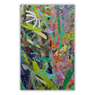 A small semi abstract painting - acrylics - daisy - letterbox gift - keepsake