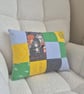 Baby Clothes Memory Pillow, Quilted Keepsake Cushion Handmade Custom Gift