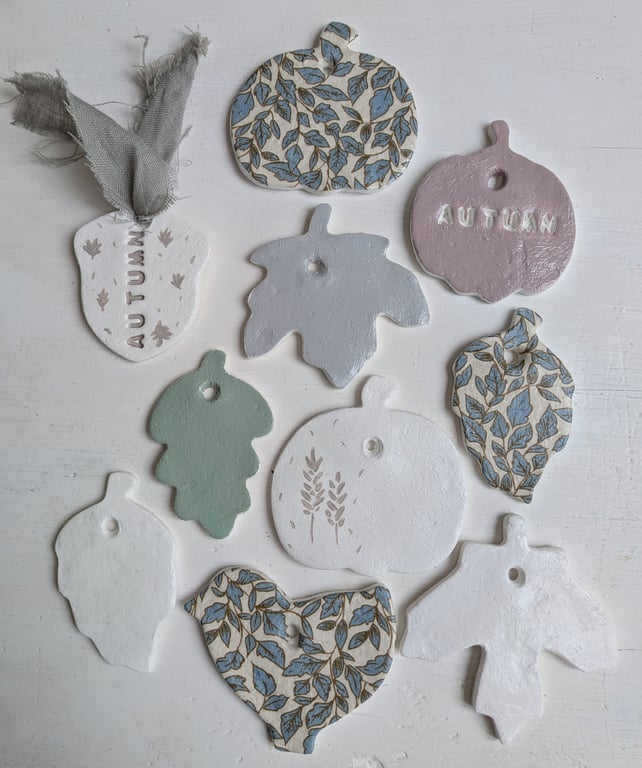 Painted Autumn Hanging Decoration