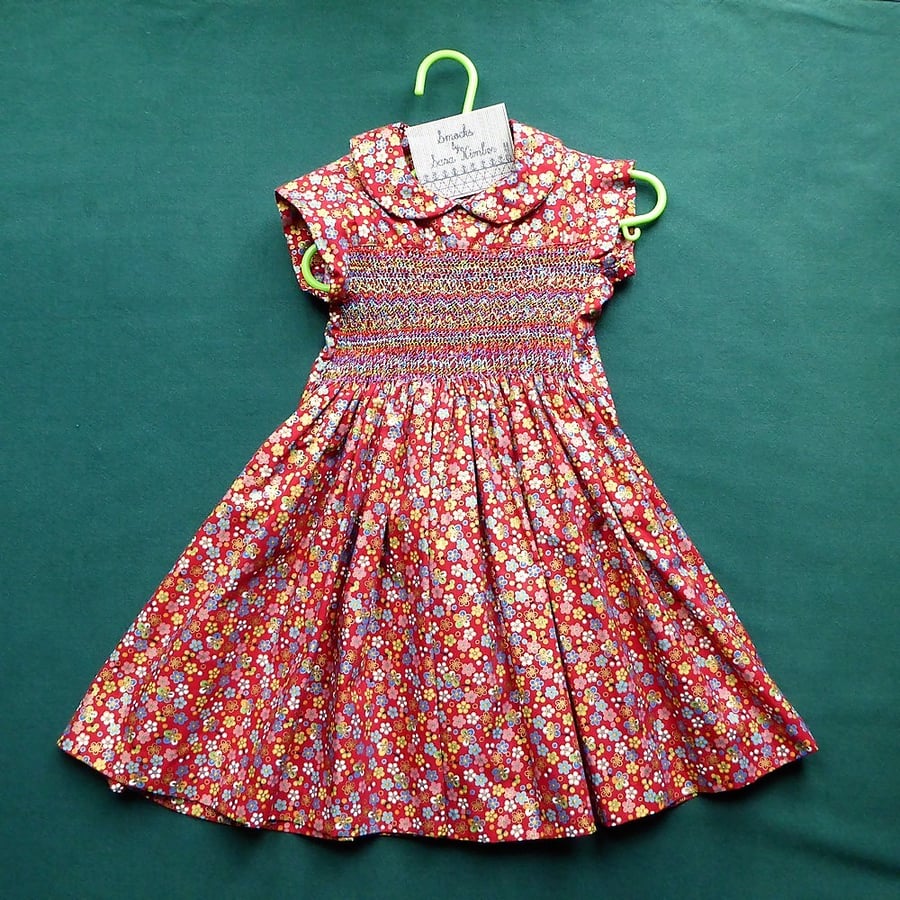 Smocked Dress size 18 months