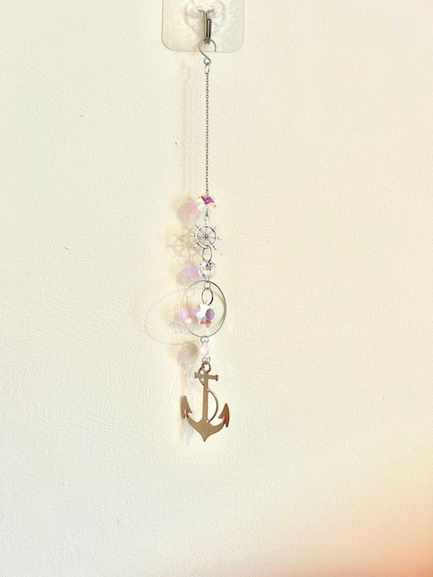 Beach-themed Anchor Sun Catcher