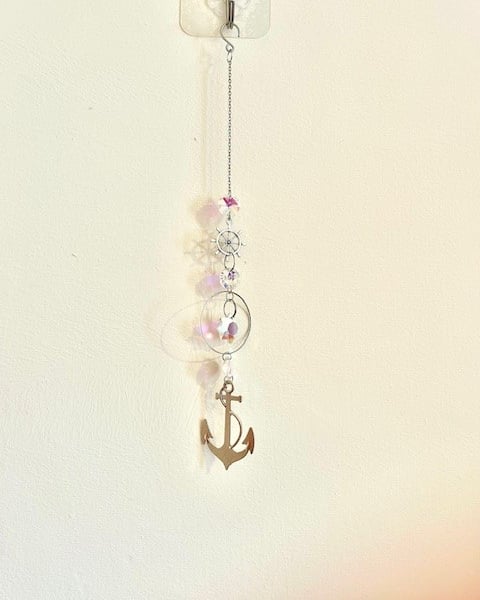 Beach-themed Anchor Sun Catcher