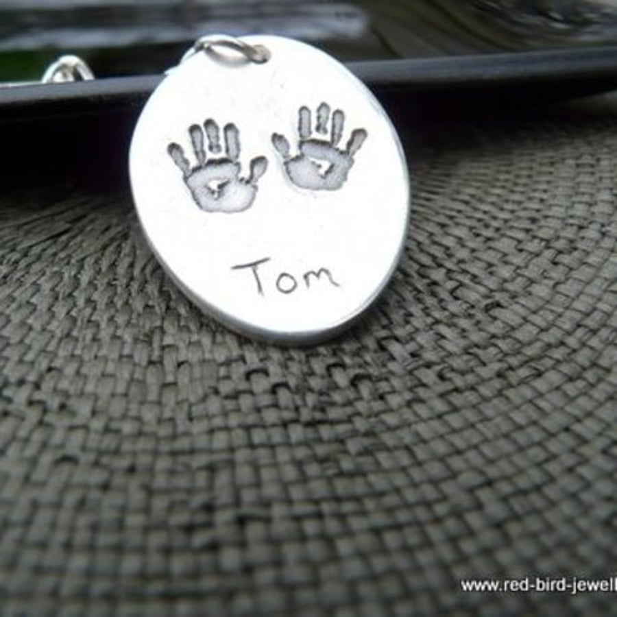Personalised Silver Keyring