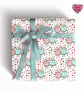 2nd Anniversary Wrapping Paper, Cute Cotton Bobbins Holding Hands, Cotton  - Image 4