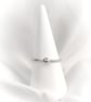 Sterling silver ring with ball - Image 1