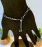 Paperclip Chain Slider Bracelet - Image 4