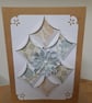HANDMADE ORIGAMI PATTERNED CARD. - Image 2