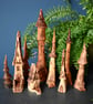 Hand carved wooden fairy house - Image 5
