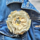 Peony Brooch
