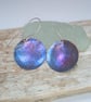  Handmade Coloured Titanium Disc Earrings - UK Free Post - Image 5