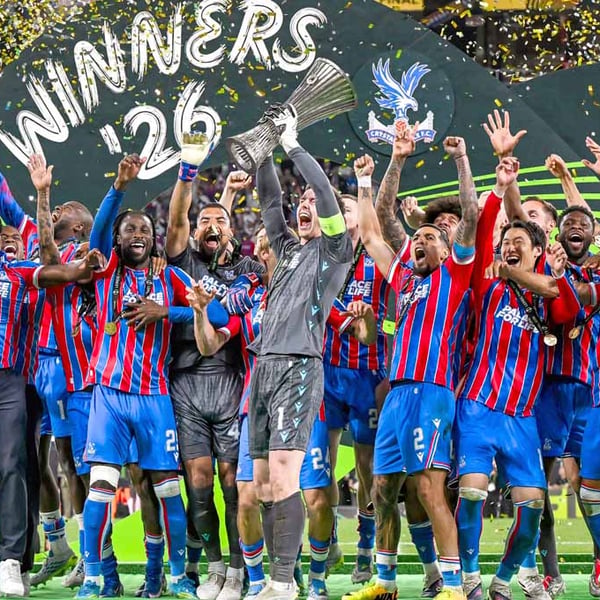 Crystal Palace FC UEFA Conference League Cup Winners 2026 Photograph Print