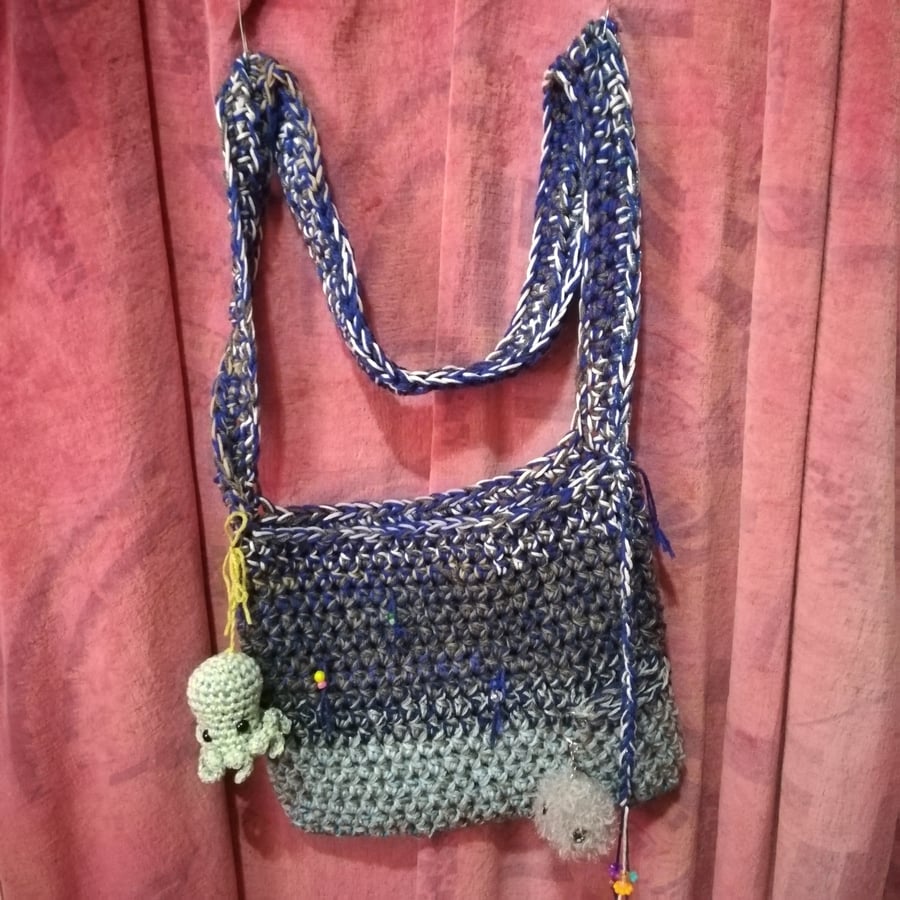 Crochet Scrappy Bag 