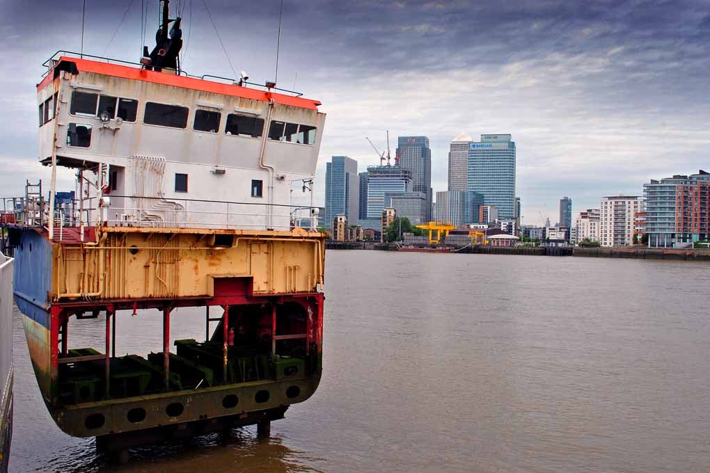 Canary Wharf London Docklands England UK Photograph Print