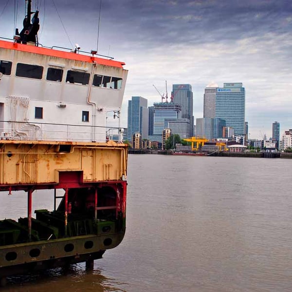 Canary Wharf London Docklands England UK Photograph Print