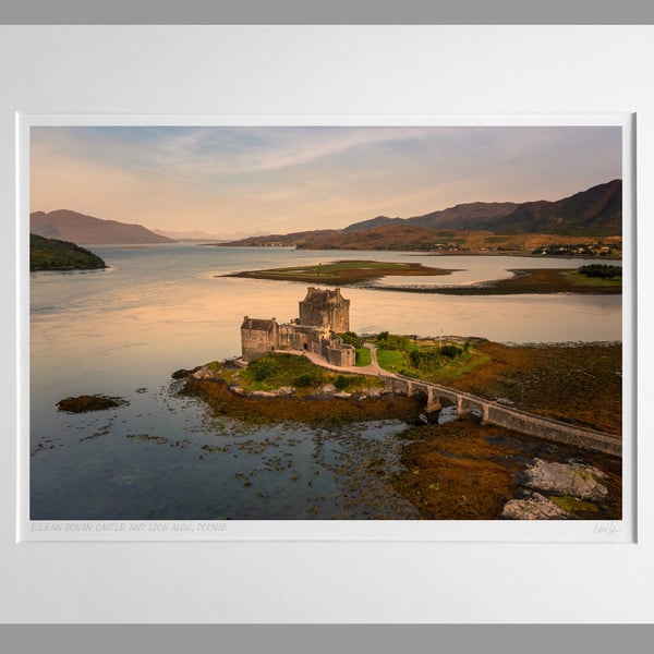 Eilean Donan Castle, Dornie, Scotland - A3 (50x40cm) Unframed Print