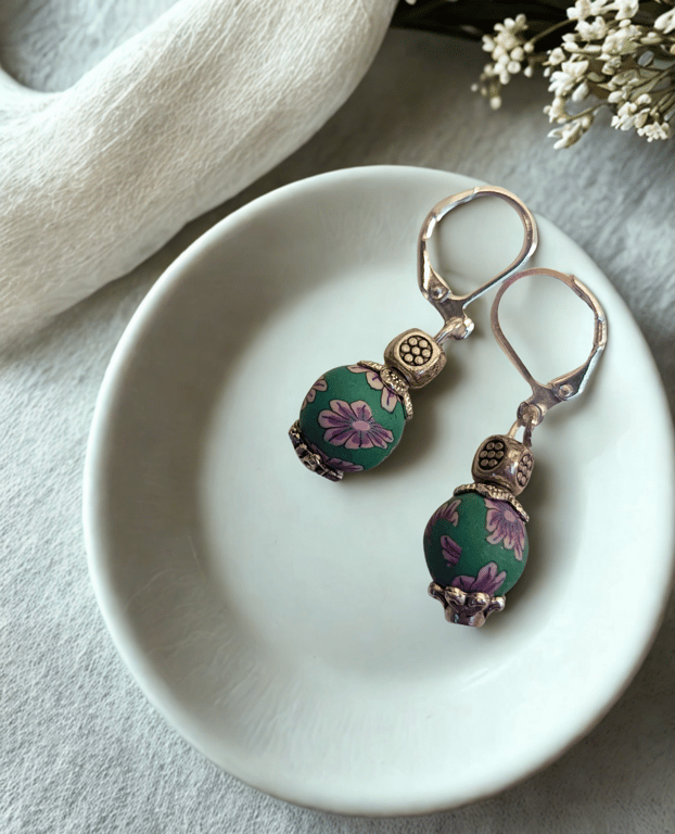 Flowery Green Shorties