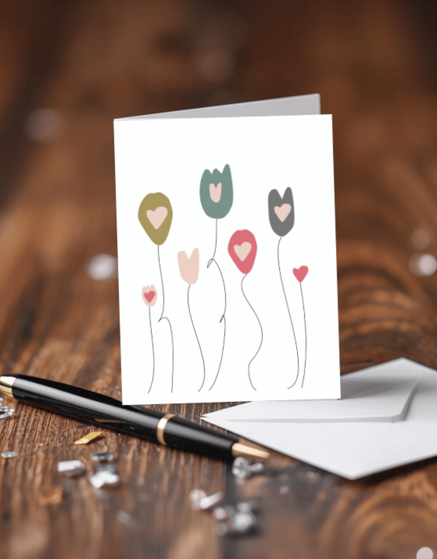 Pack of 6 - A6 White Linen Note Card & Envelope Set