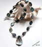 Designer Abolone Shell & Shell Pearl Necklace  - Image 6