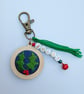 Holly Keyring or Bag Charm - Image 1