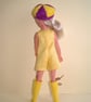Sindy or Fleur Sewing Pattern for 1960's Playsuit, Cap, Boots and Bag - Image 3