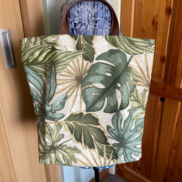 Jungle Leaves Tote Bag 