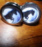 Black Stallion cufflinks, presentation box, gift wrapped, free shipping Ref 8599 - Image 6