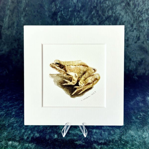 Toad - Original Watercolour Painting