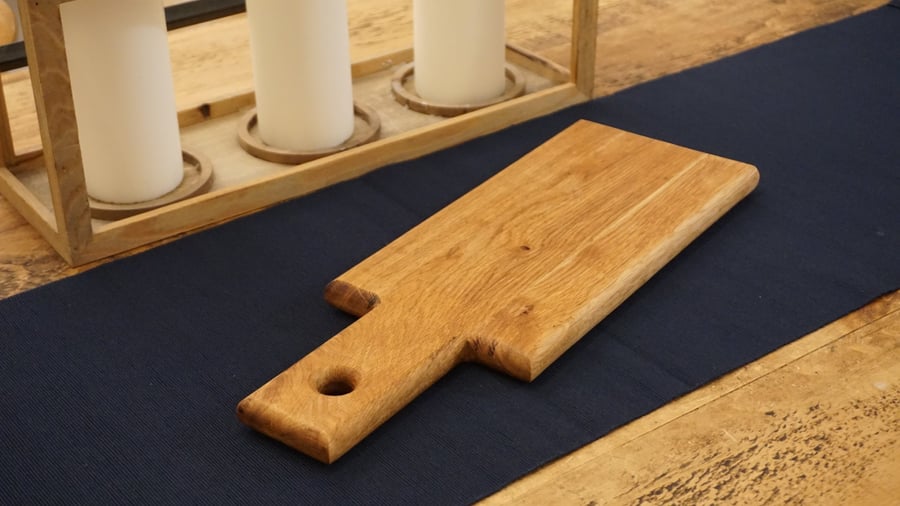 English Oak Serving and Charcuterie Or Cheese Board