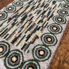 Original Handmade Hooked Rug 