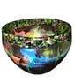 Dragon's Hoard Treasure Trinket Pot Red & Green Stones